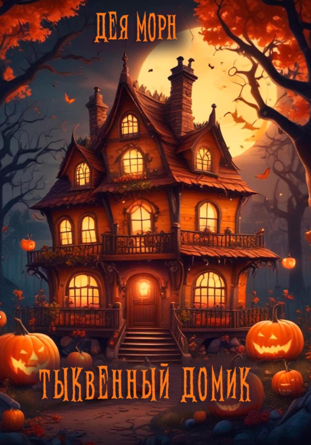 Обложка книги «Тыквенный домик»