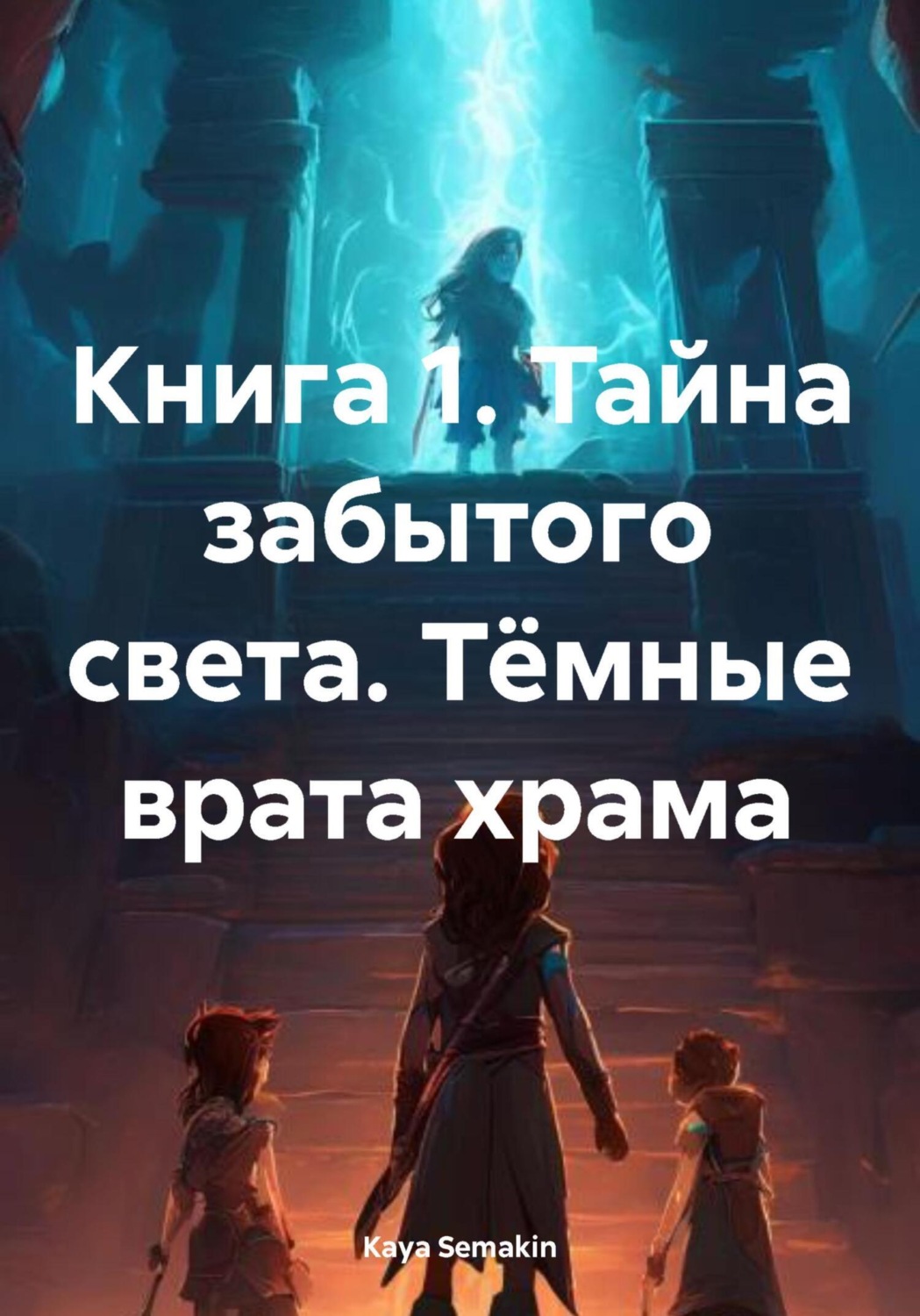 Обложка книги «Книга 1. Тайна забытого света. Тёмные врата храма»