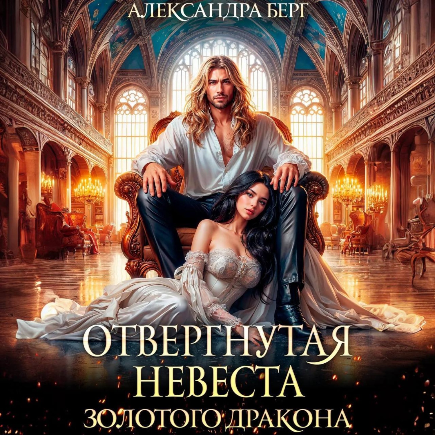 Обложка книги «Отвергнутая невеста Золотого дракона»