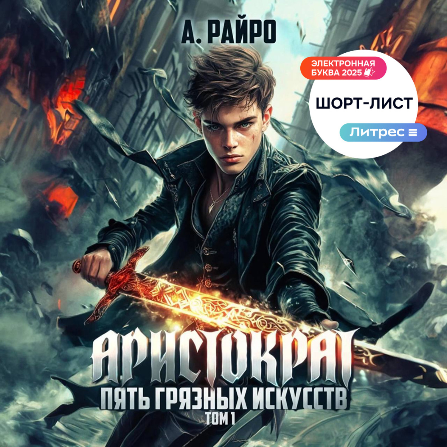 Обложка книги «Аристократ. Том 1. Пять грязных искусств»