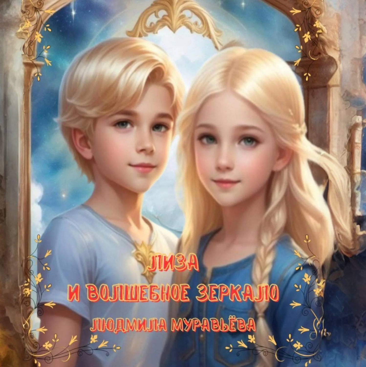 Обложка книги «Лиза и волшебное зеркало»