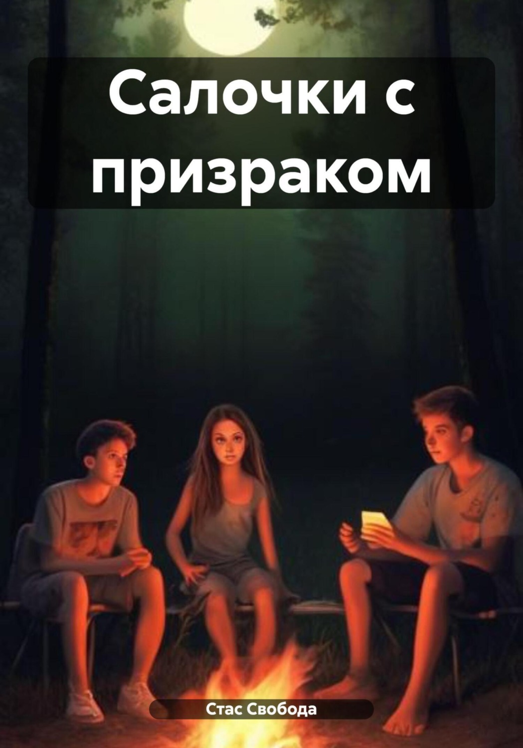Обложка книги «Салочки с призраком»