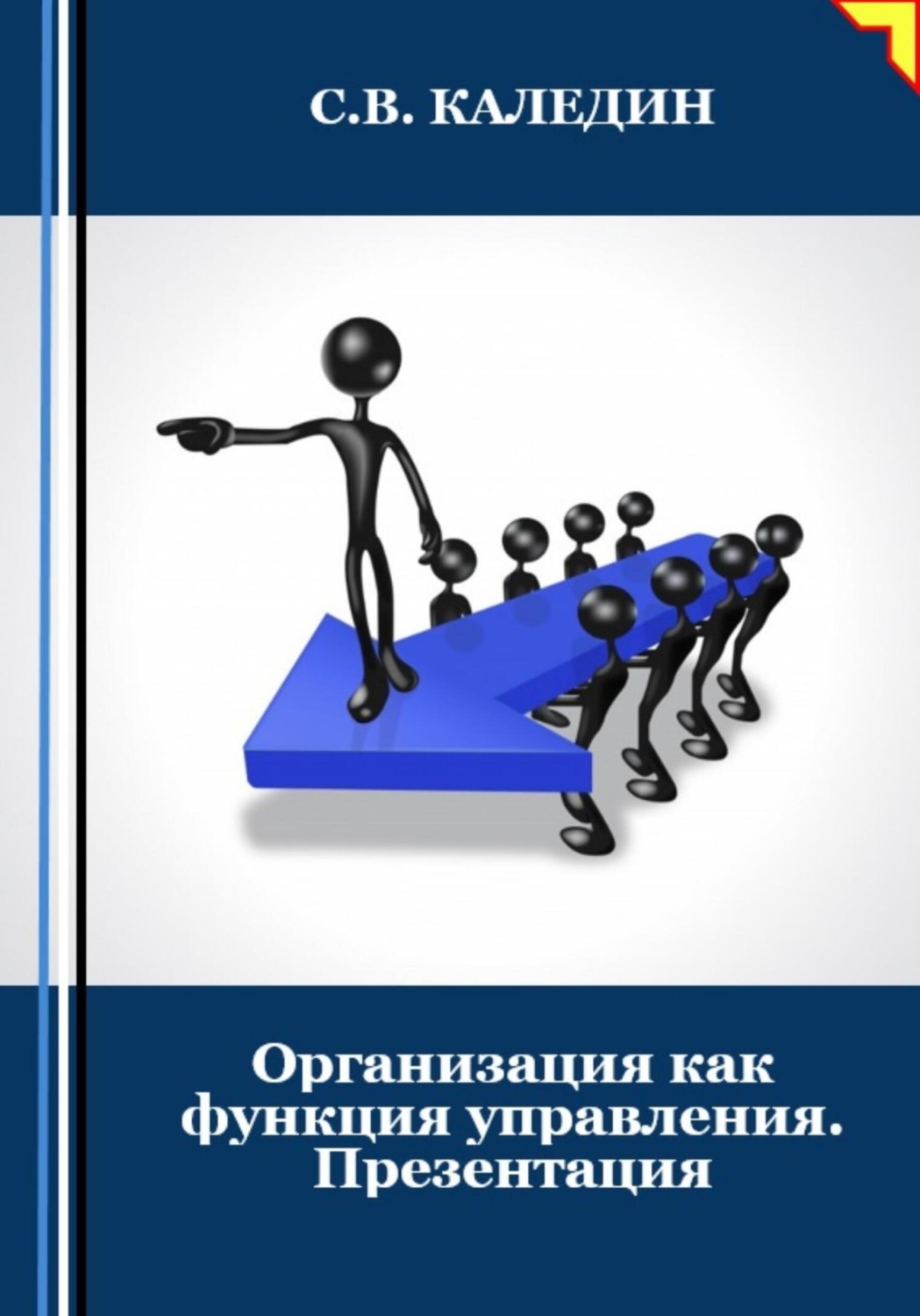 Обложка книги «Организация как функция управления. Презентация»