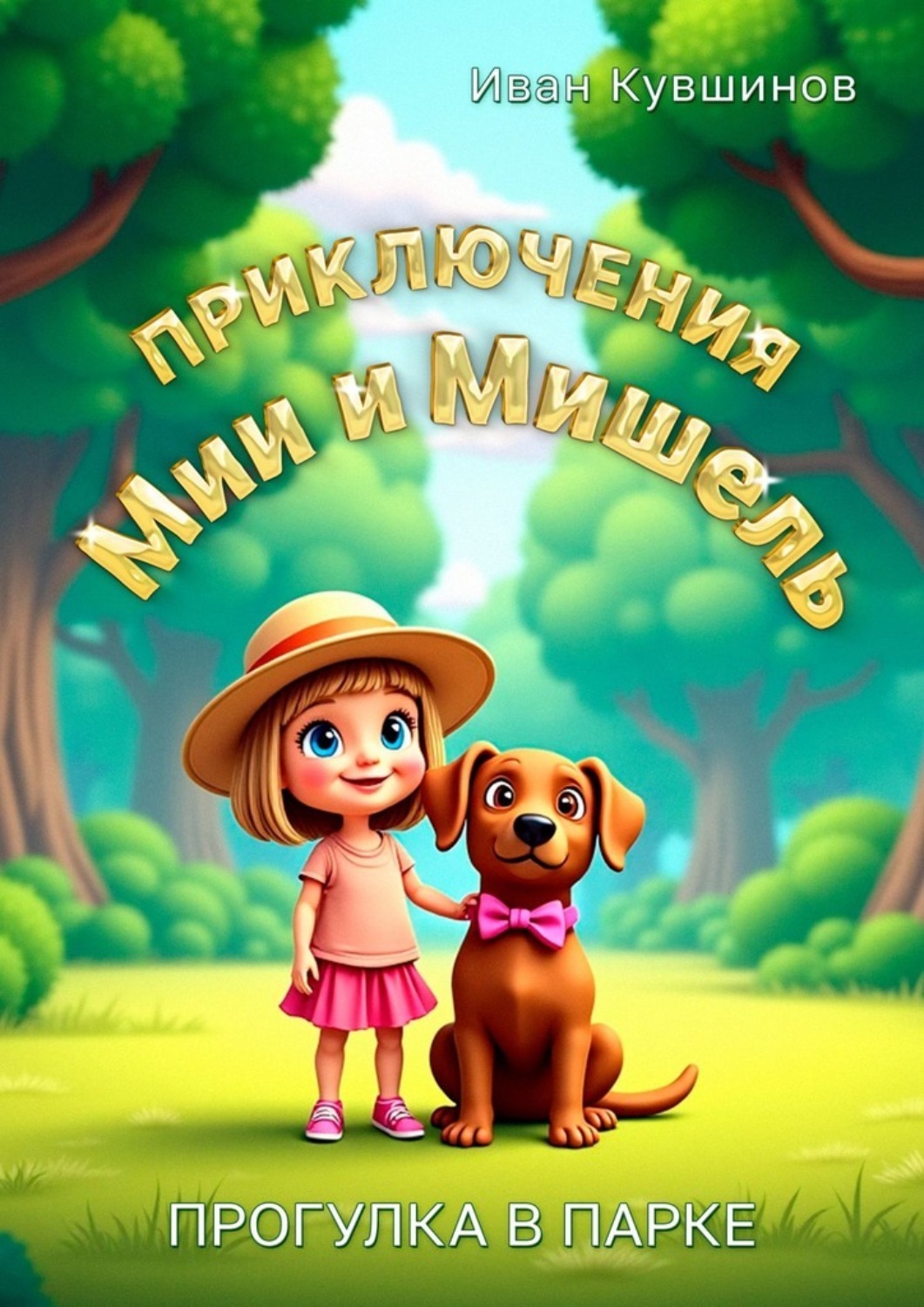 Обложка книги «Приключения Мии и Мишель. Прогулка в парке»