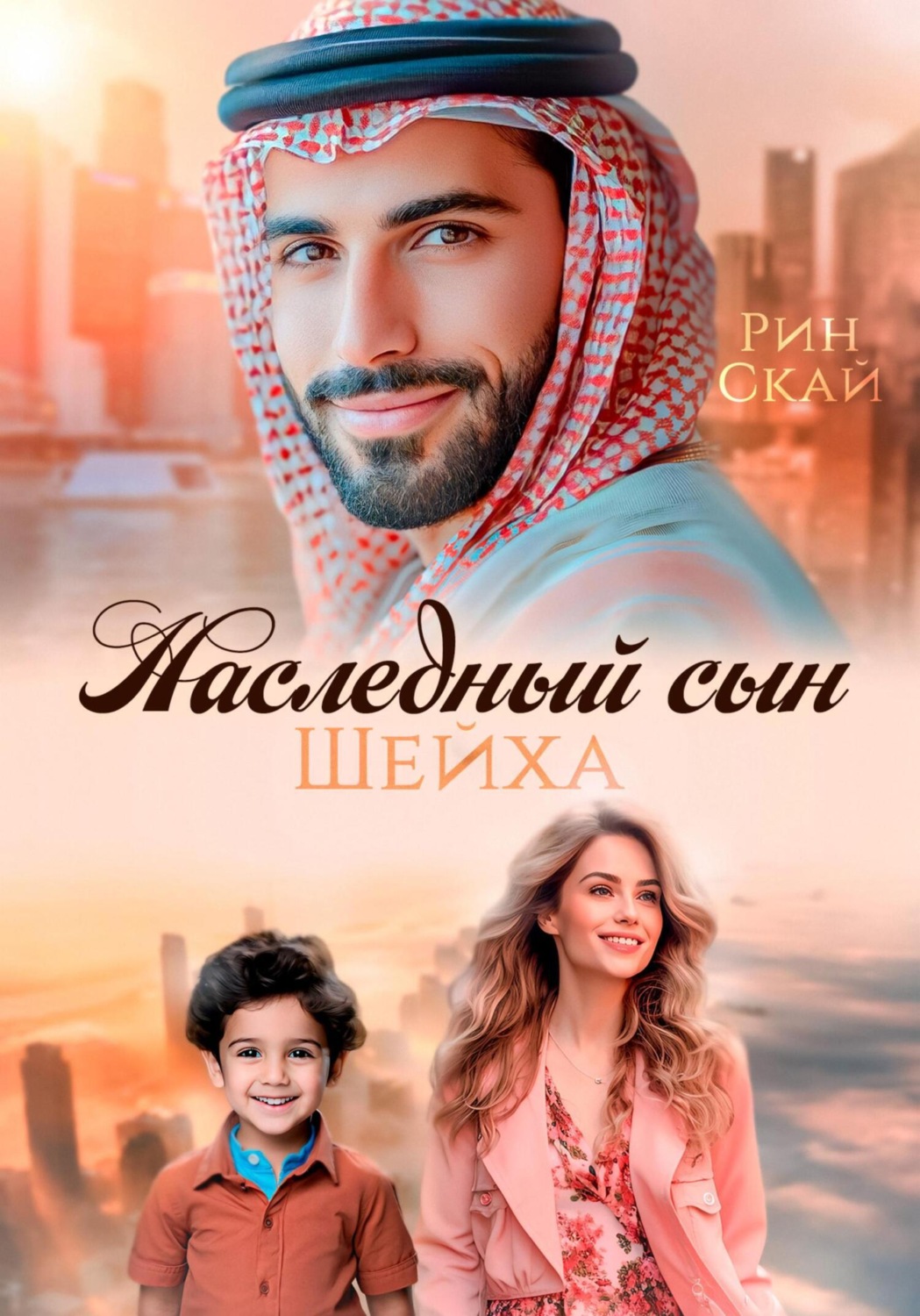 Обложка книги «Наследный сын шейха»