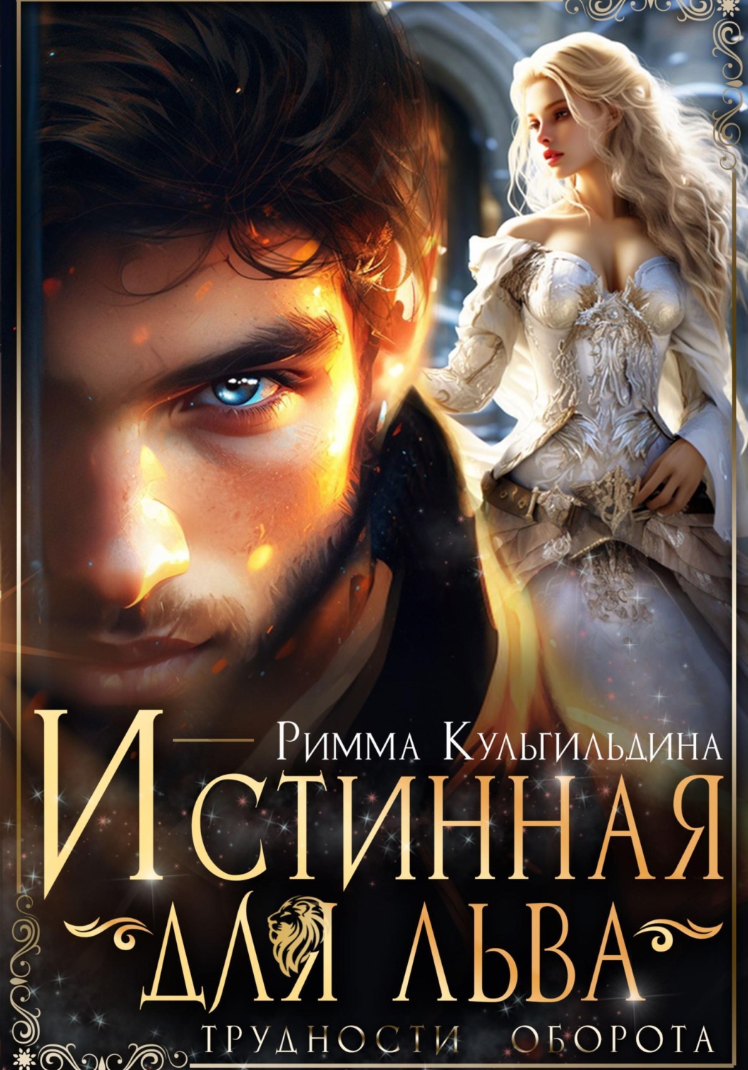 Обложка книги «Истинная для льва. Трудности оборота»