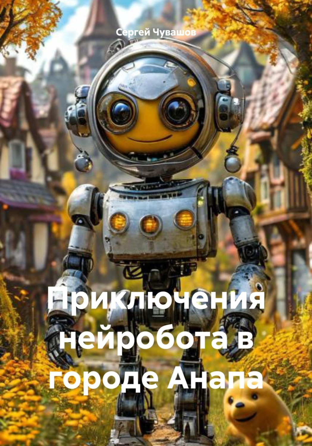 Обложка книги «Приключения нейробота в городе Анапа»