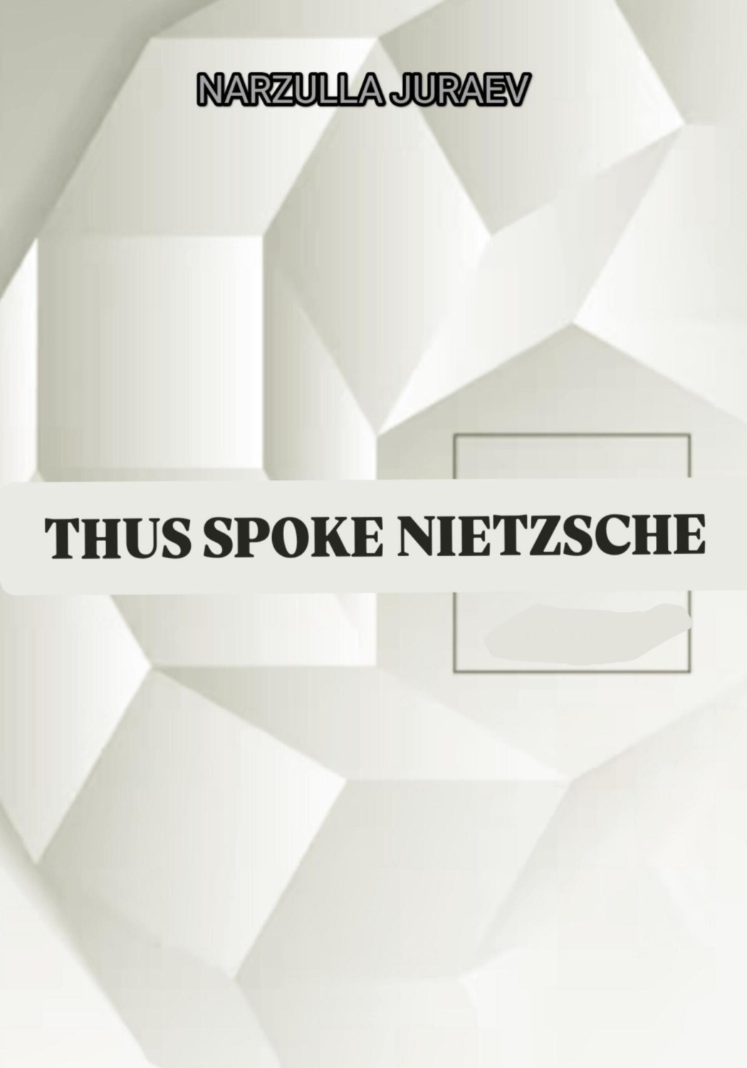 Обложка книги «Thus spoke Nietzsche»