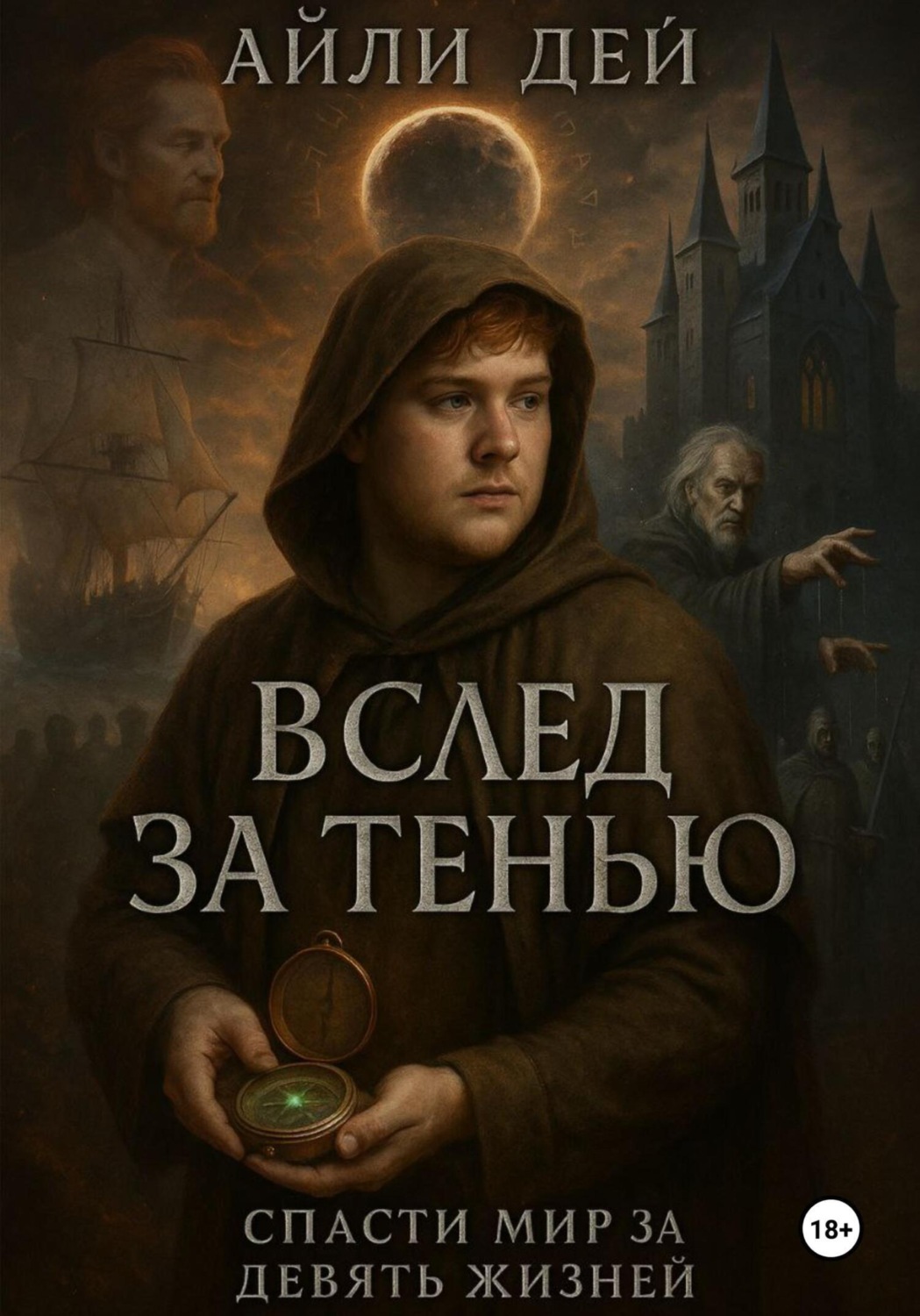 Обложка книги «Спасти мир за девять жизней. Вслед за тенью»