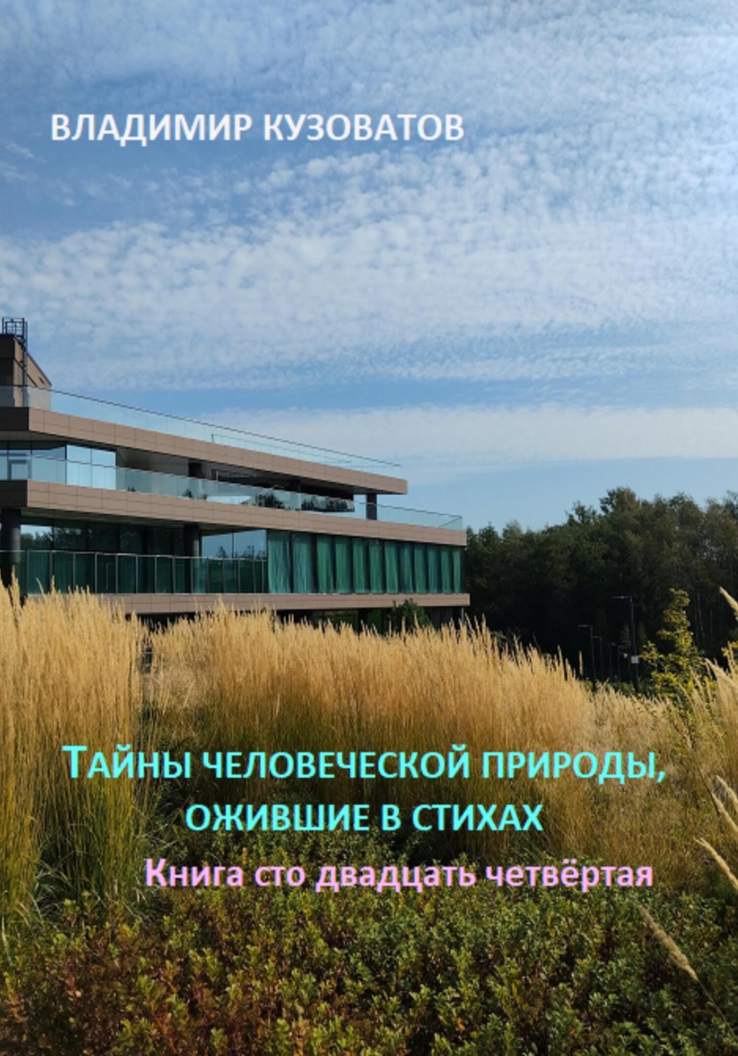 Обложка книги «Тайны человеческой природы, ожившие в стихах. Книга сто двадцать четвёртая»