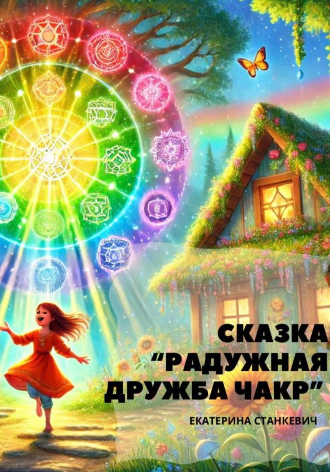 Обложка книги «Радужная дружба чакр»