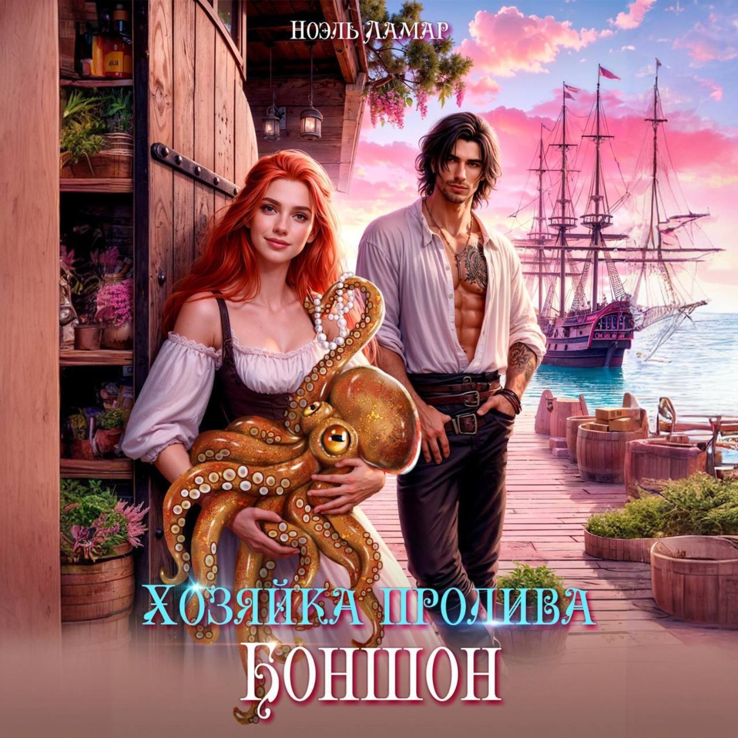 Обложка книги «Хозяйка пролива Боншон»