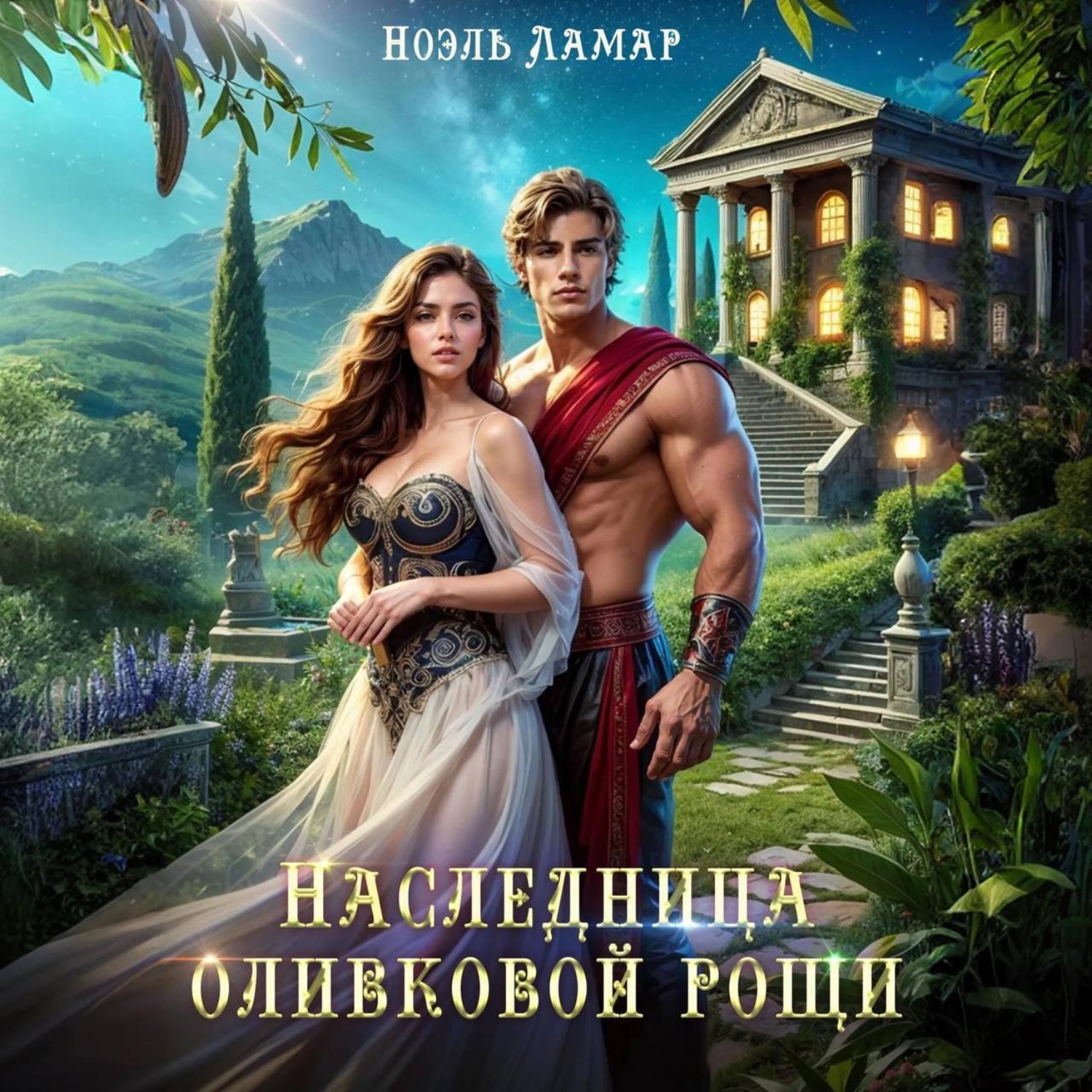 Обложка книги «Наследница оливковой рощи»