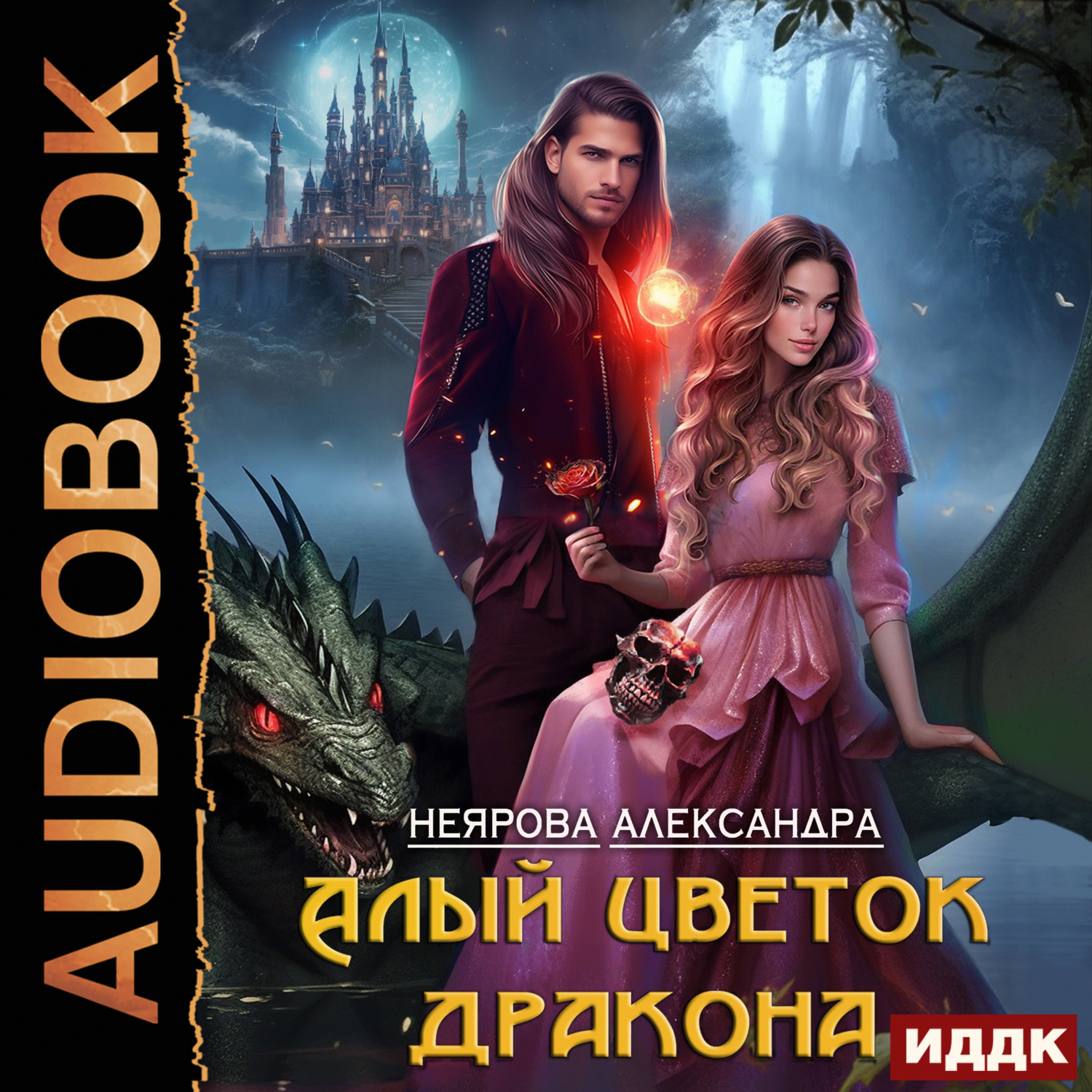 Обложка книги «Алый цветок дракона»