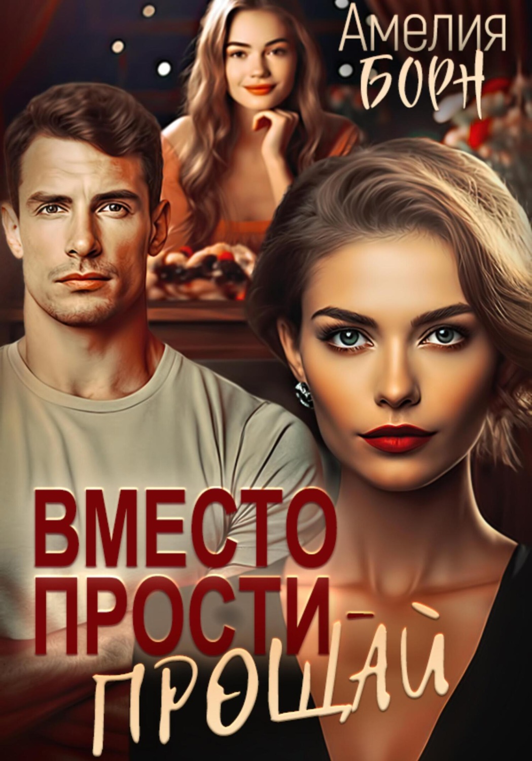 Обложка книги «Вместо прости – прощай»