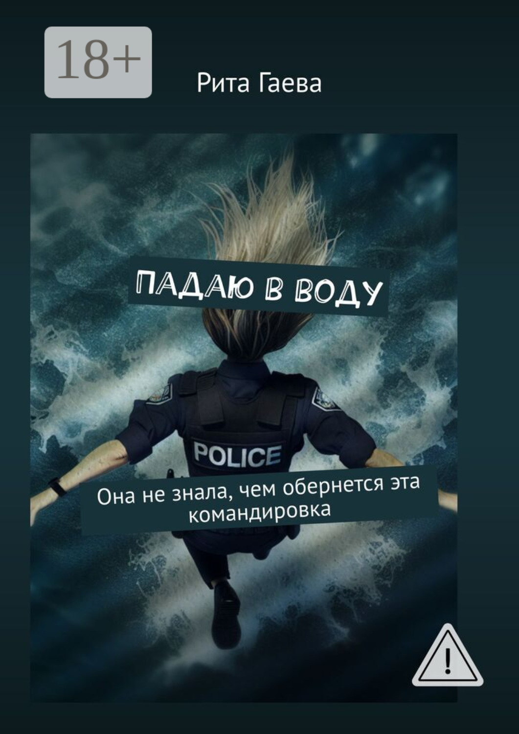 Обложка книги «Падаю в воду. Она не знала, чем обернется эта командировка»