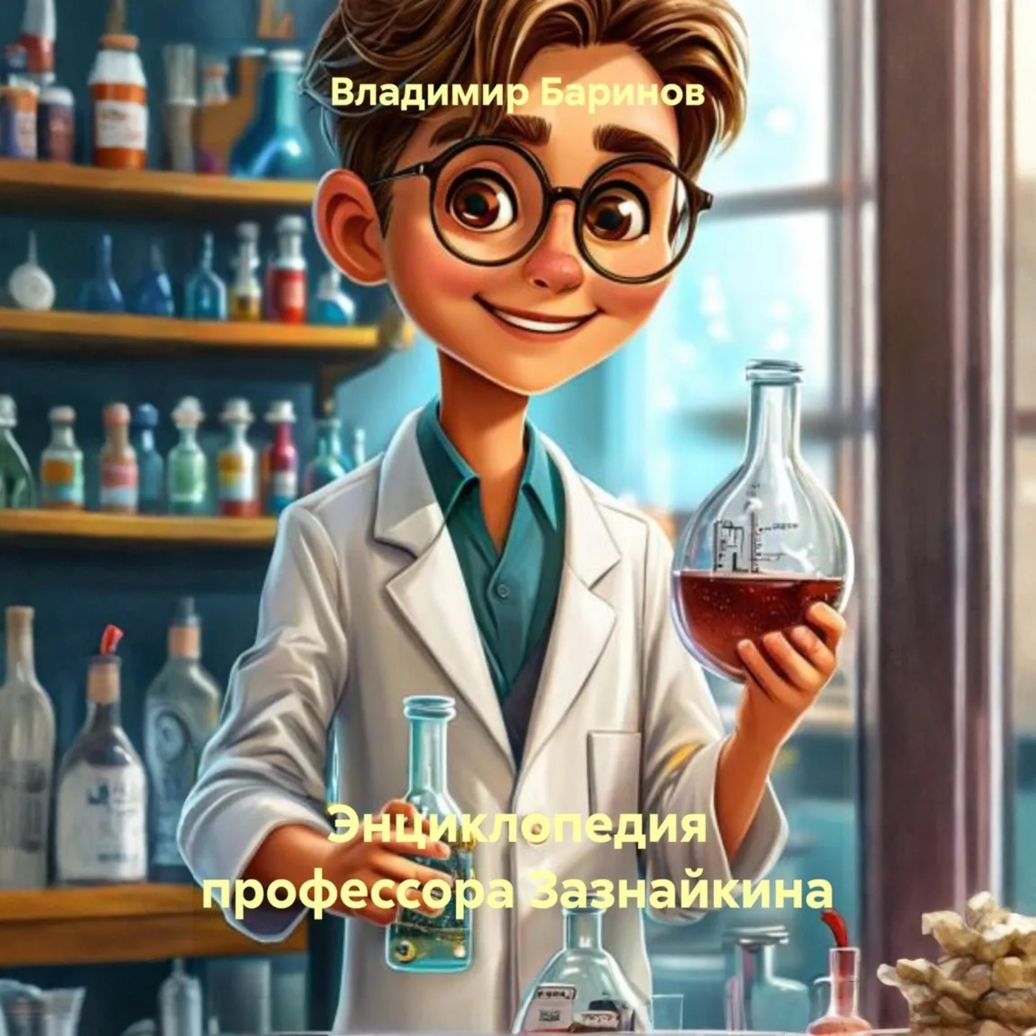 Обложка книги «Энциклопедия профессора Зазнайкина»