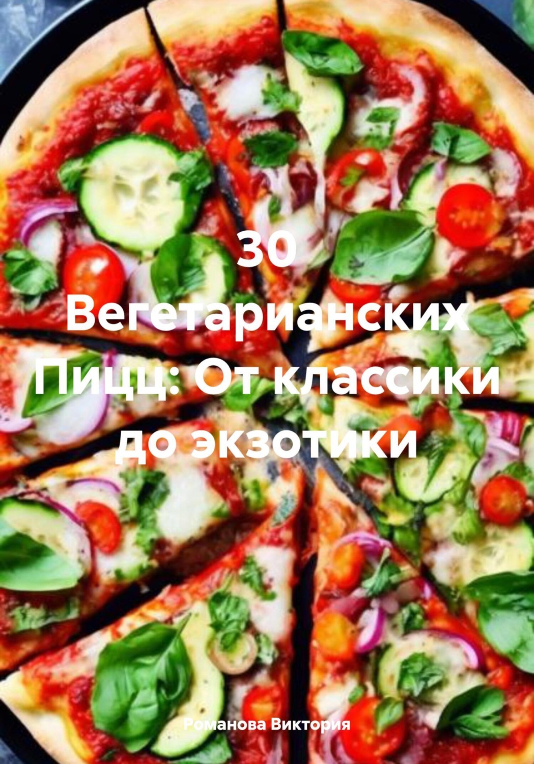 Обложка книги «30 Вегетарианских Пицц: От классики до экзотики»
