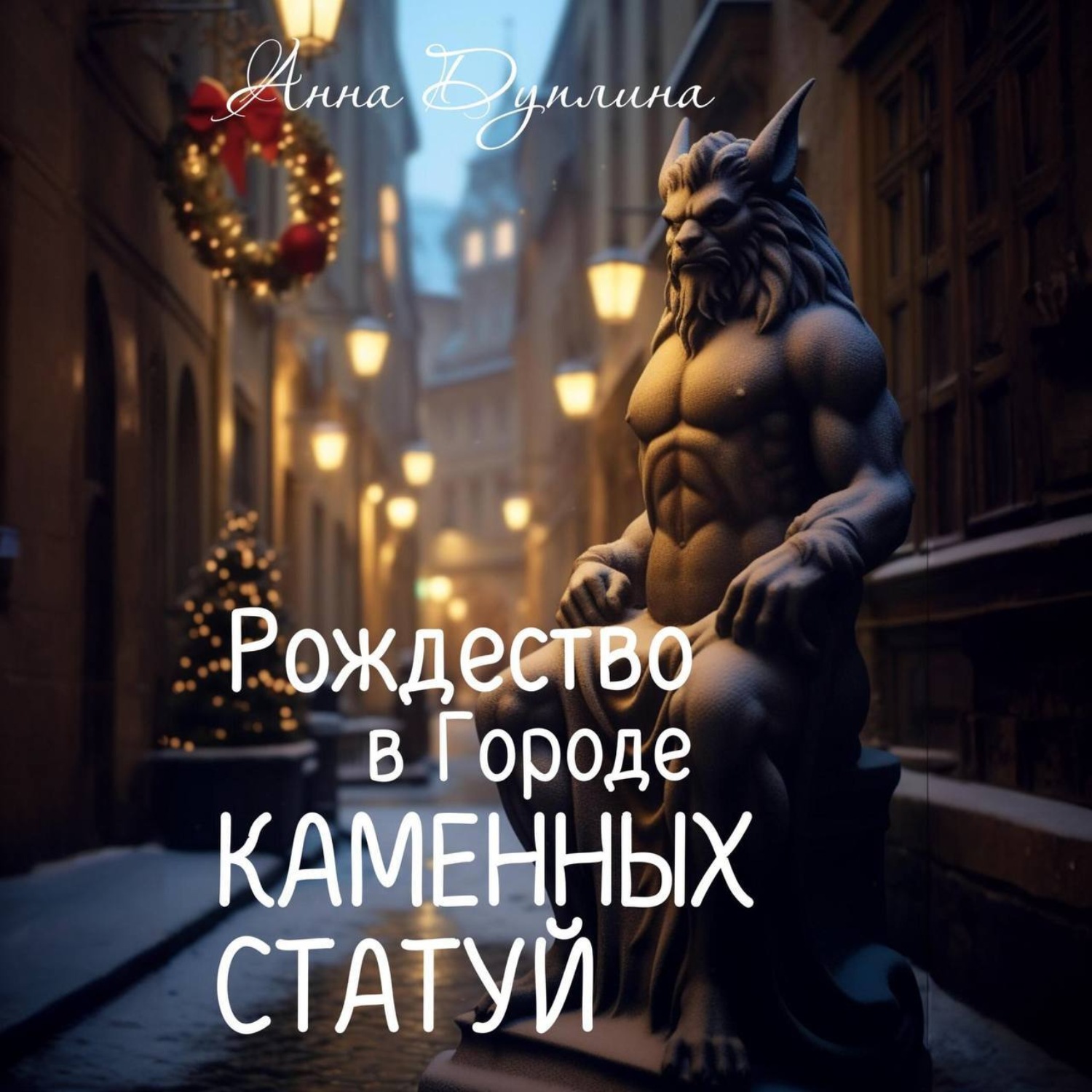 Обложка книги «Рождество в Городе Каменных статуй»