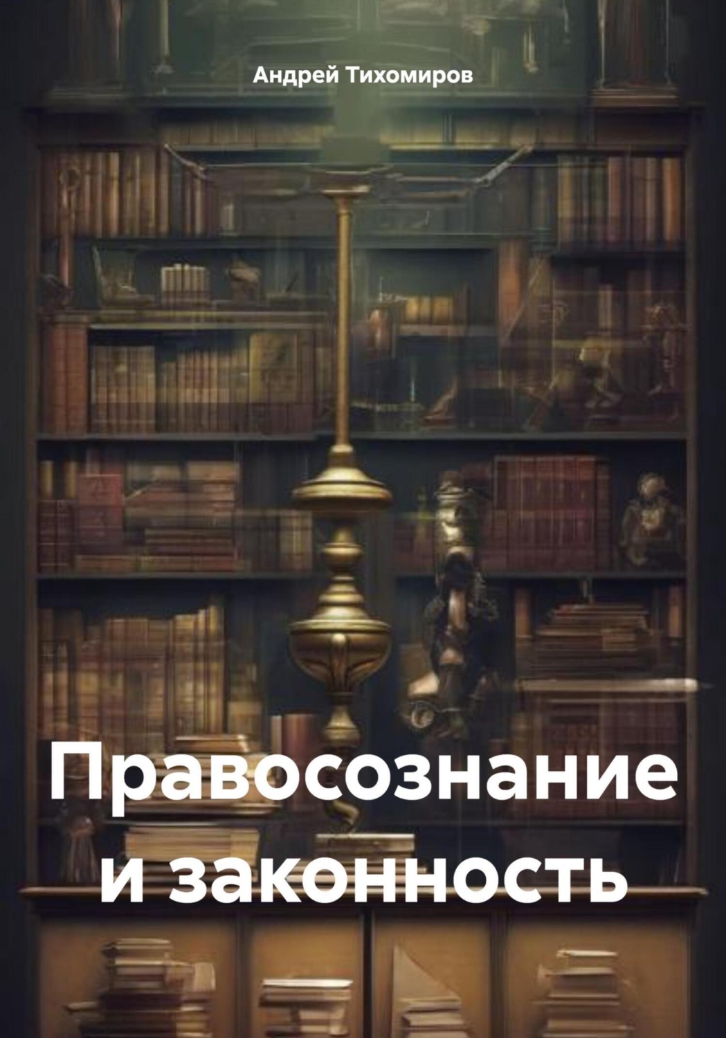 Обложка книги «Правосознание и законность»