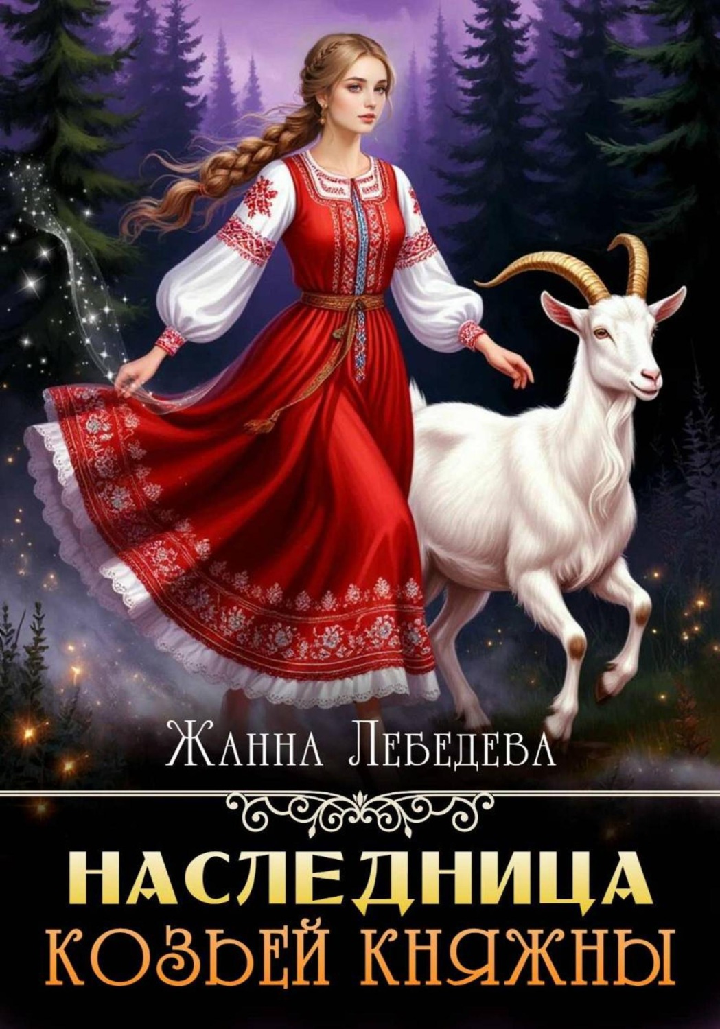 Обложка книги «Наследница козьей княжны»