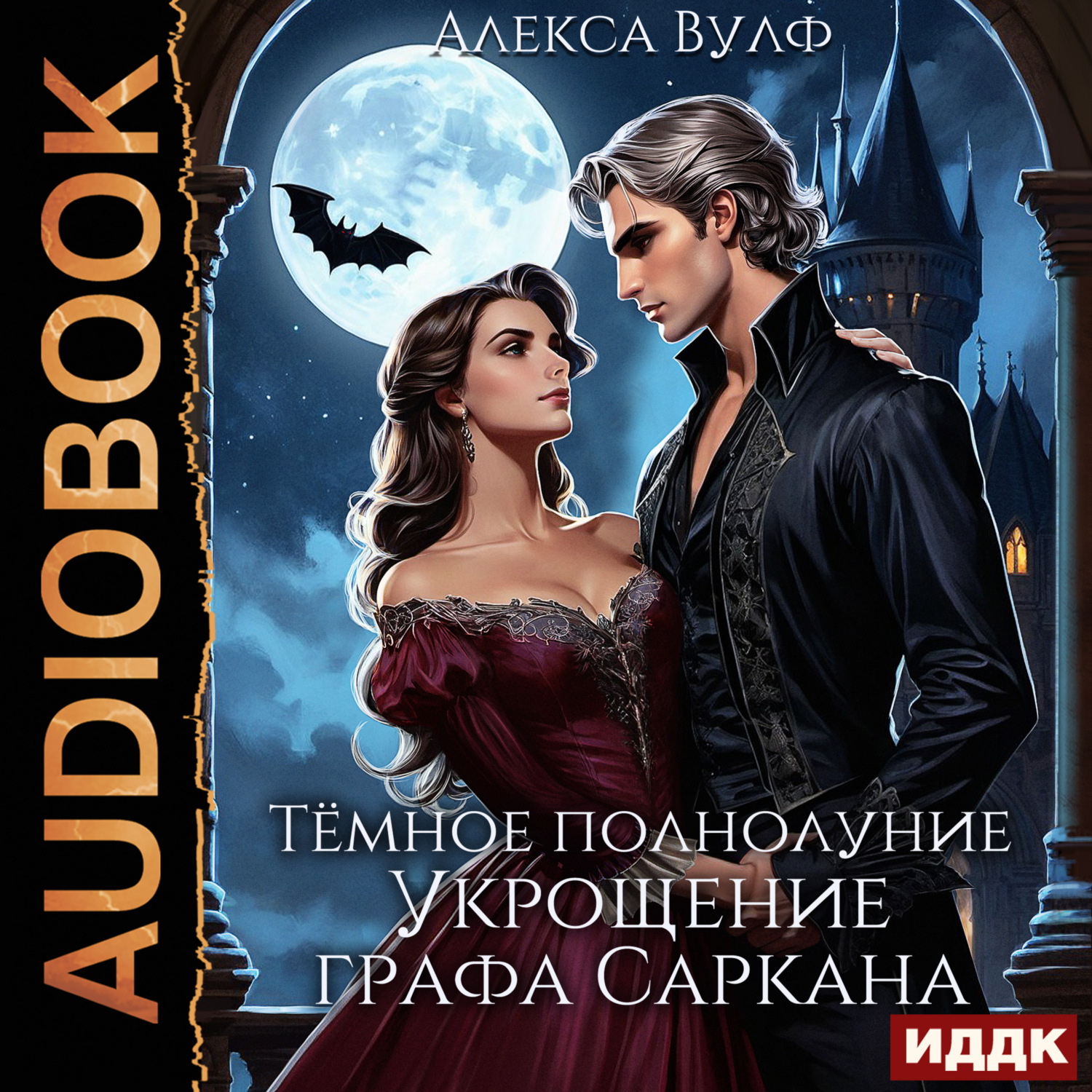 Обложка книги «Тёмное полнолуние. Укрощение графа Саркана»