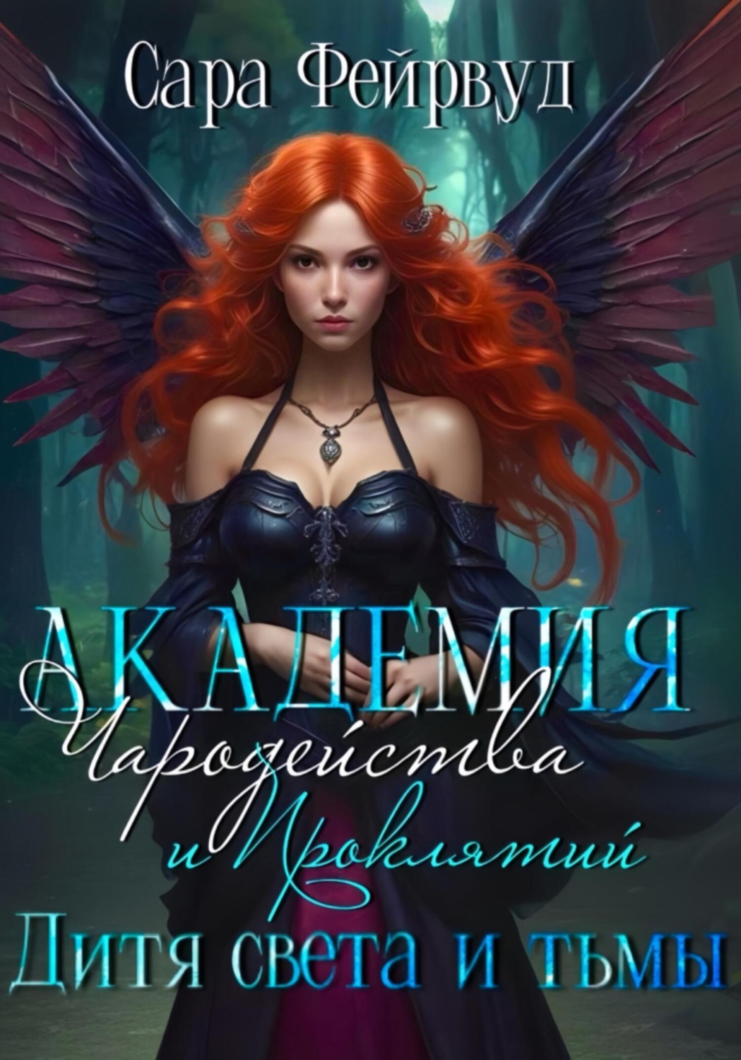 Обложка книги «Академия Чародейства и Проклятий 2: дитя света и тьмы»