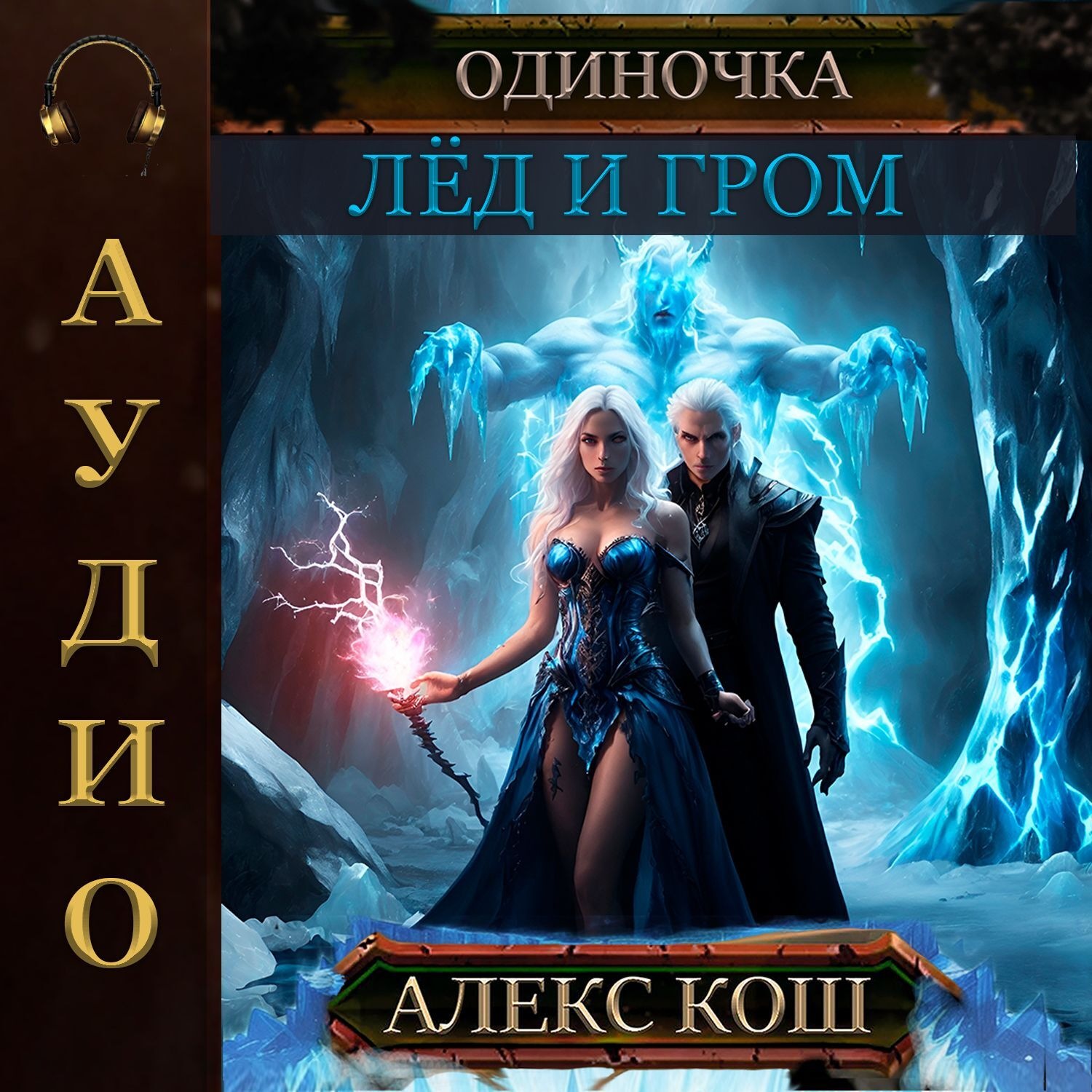 Обложка книги «Одиночка. Лёд и Гром»
