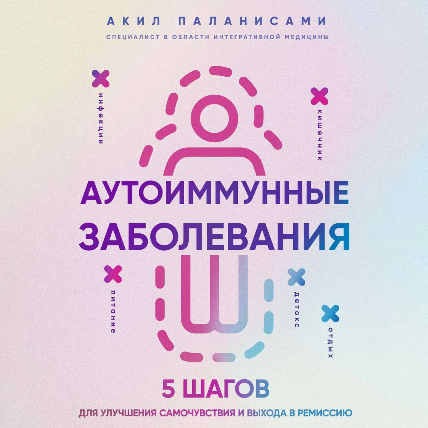 Обложка книги «Аутоиммунные заболевания. 5 шагов для улучшения самочувствия и выхода в ремиссию»