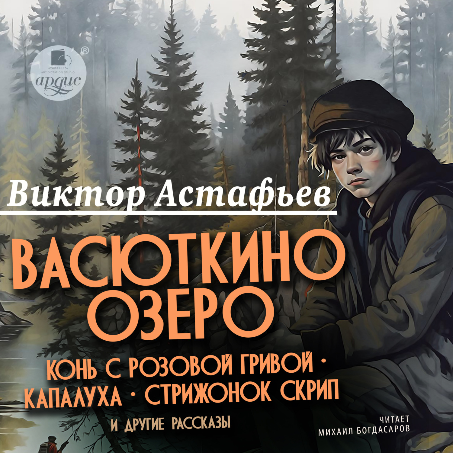 Обложка книги ««Васюткино озеро», «Конь с розовой гривой», «Капалуха», «Стрижонок Скрип» и другие рассказы»