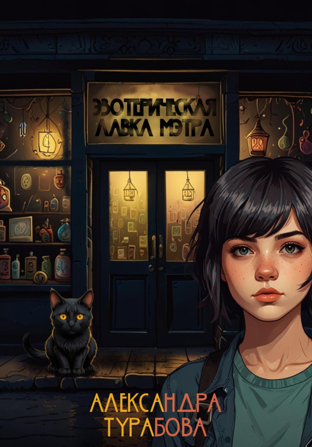 Обложка книги «Эзотерическая лавка Мэтра»
