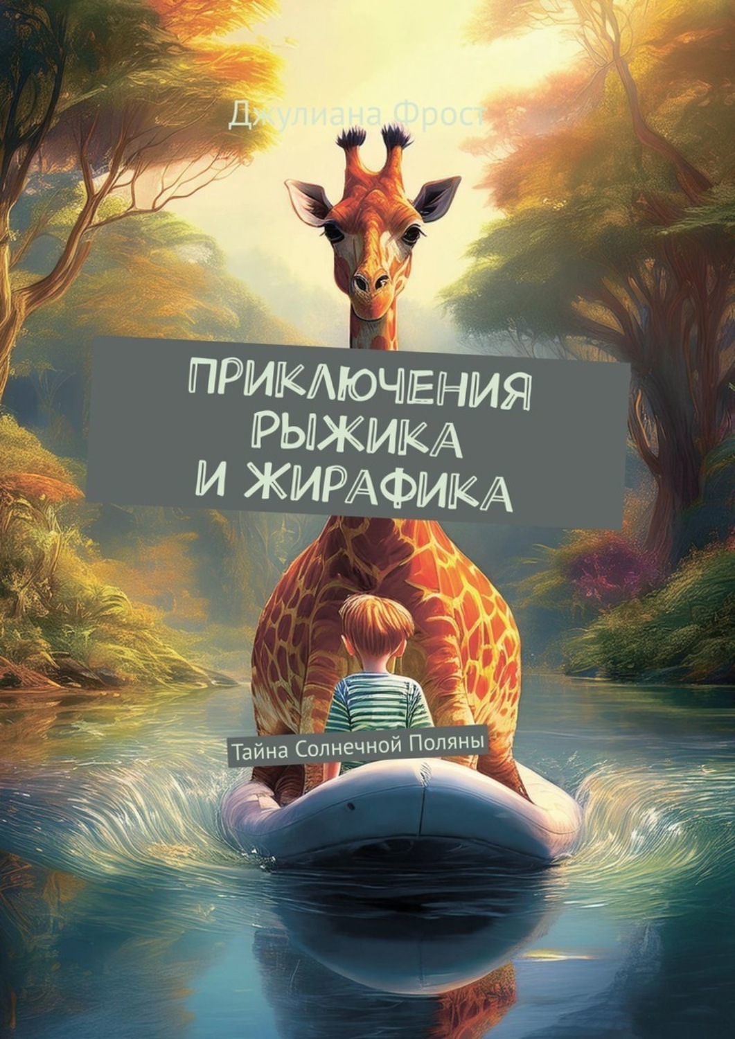 Обложка книги «Приключения Рыжика и Жирафика. Тайна солнечной поляны»