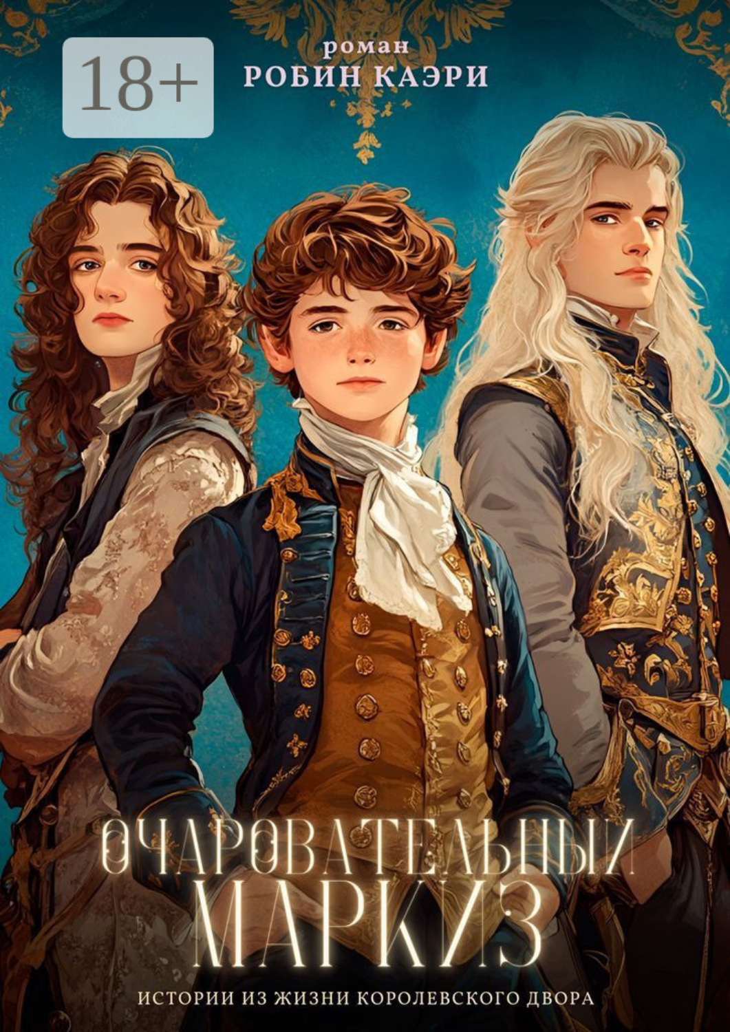 Обложка книги «Очаровательный маркиз. Истории из жизни королевского двора»