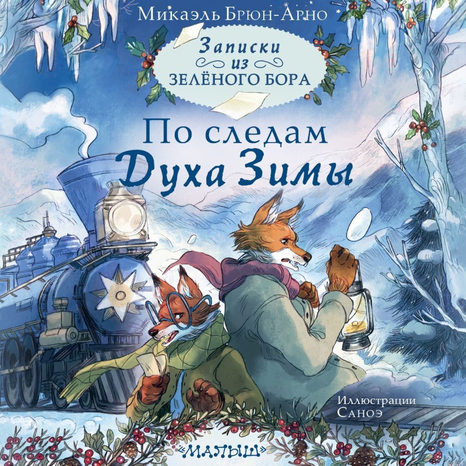 Обложка книги «Записки из Зелёного Бора. По следам Духа Зимы»