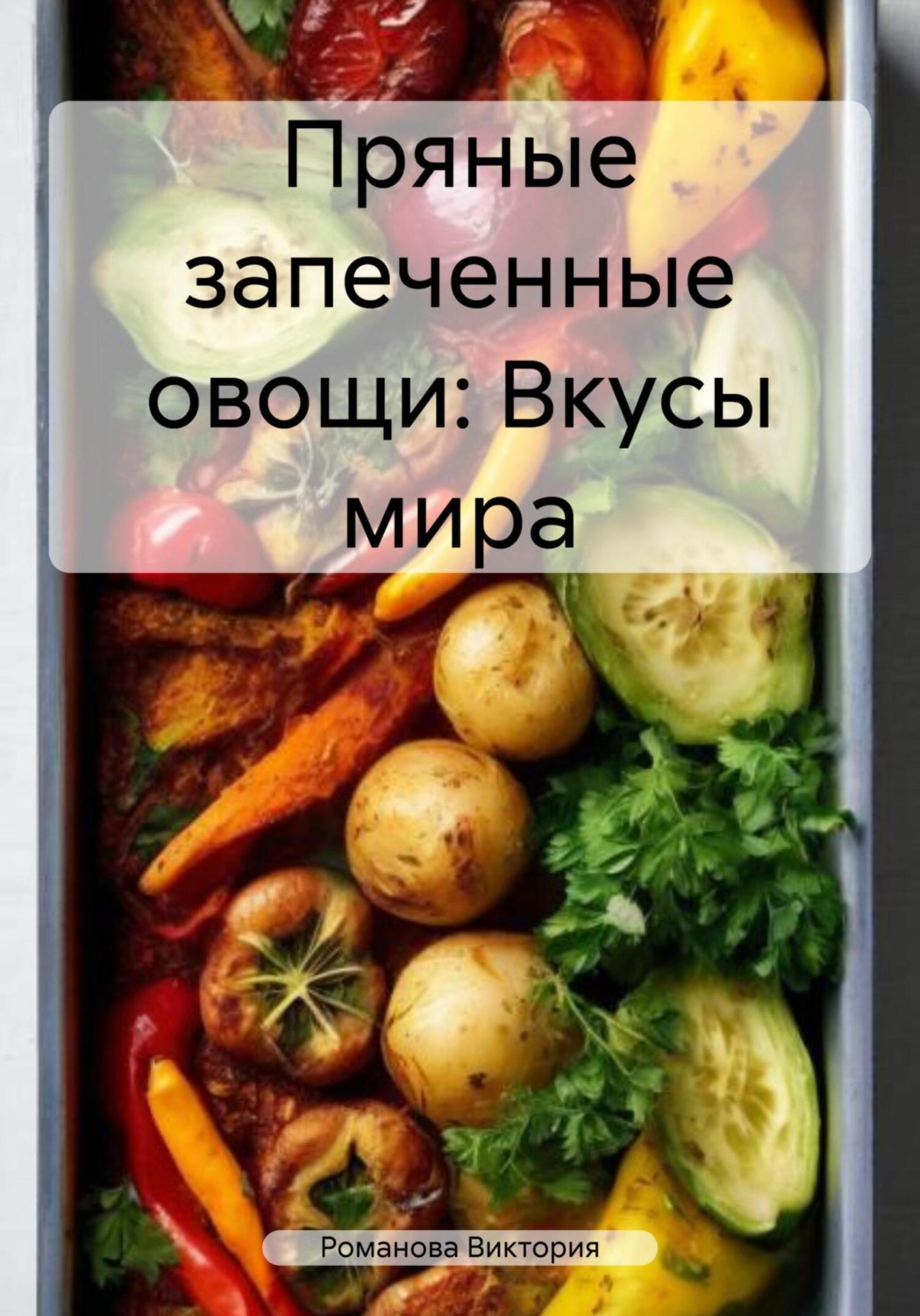 Обложка книги «Пряные запеченные овощи: Вкусы мира»