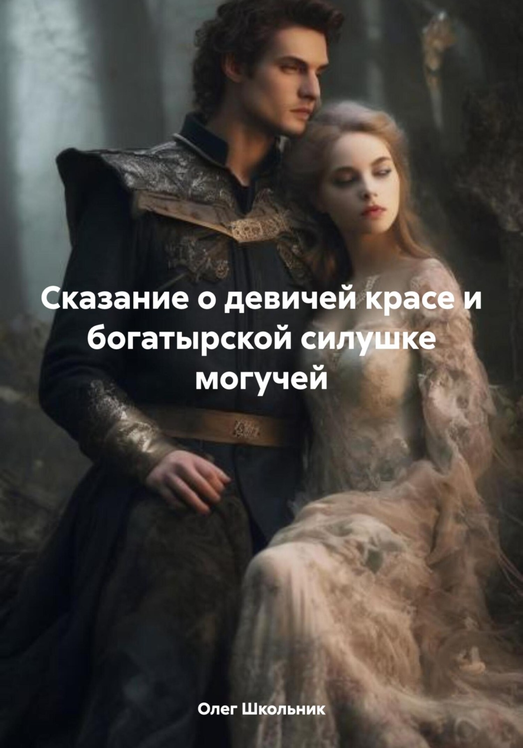 Обложка книги «Сказание о девичей красе и богатырской силушке могучей»