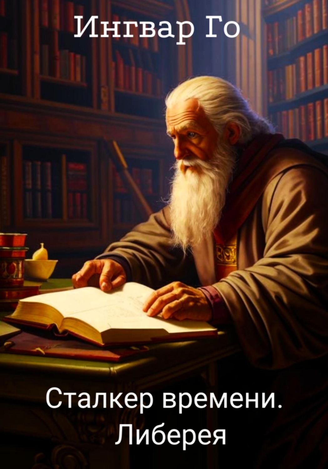 Обложка книги «Сталкер времени. Либерея»