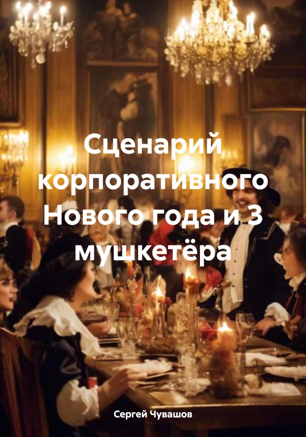 Обложка книги «Сценарий корпоративного Нового года и 3 мушкетёра»