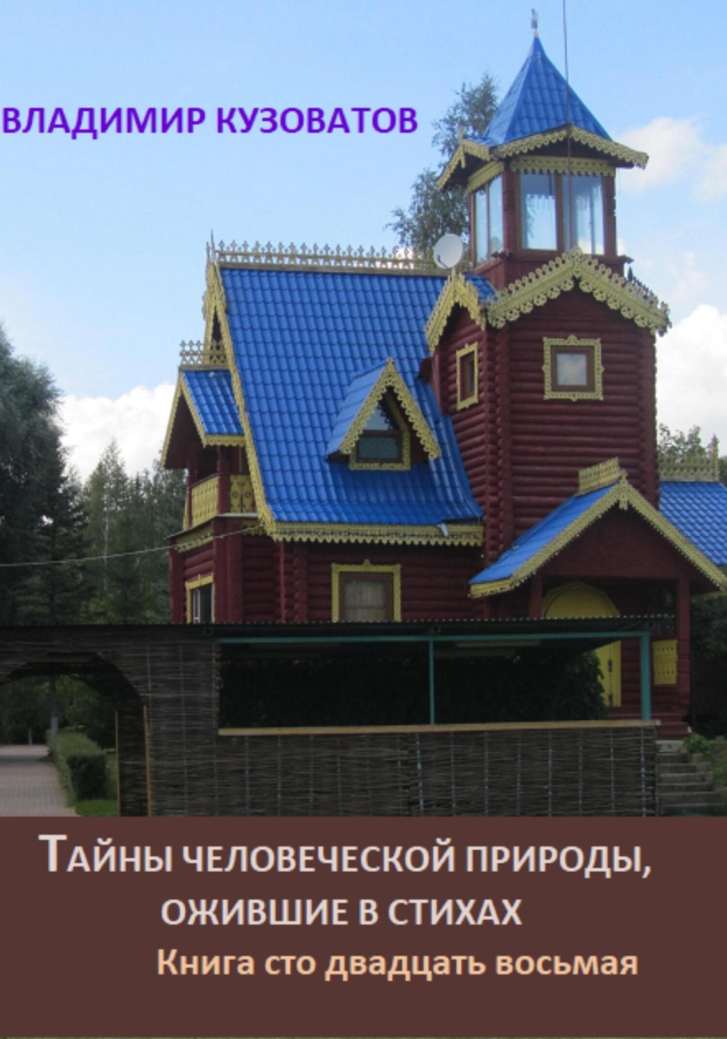 Обложка книги «Тайны человеческой природы, ожившие в стихах. Книга сто двадцать восьмая»