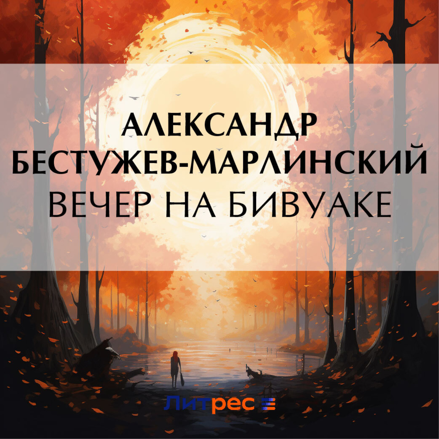 Обложка книги «Вечер на бивуаке»