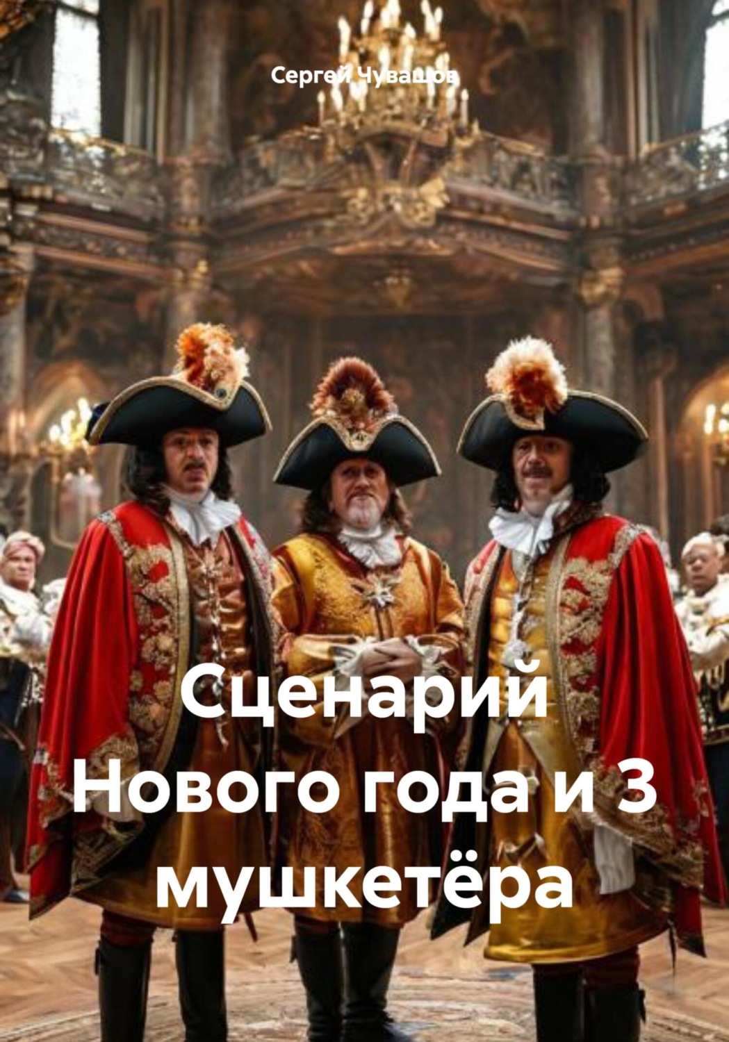 Обложка книги «Сценарий Нового года и 3 мушкетёра»