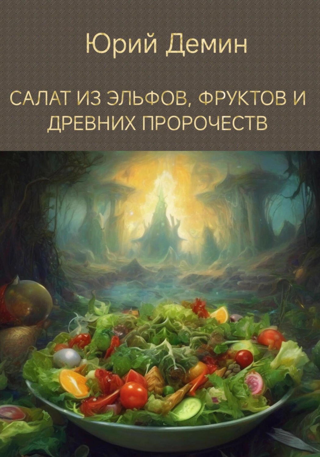 Обложка книги «Салат из эльфов, фруктов и древних пророчеств»