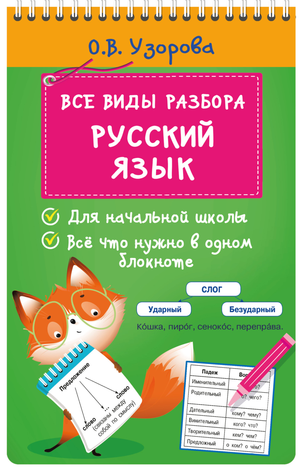 Обложка книги «Все виды разбора. Русский язык»