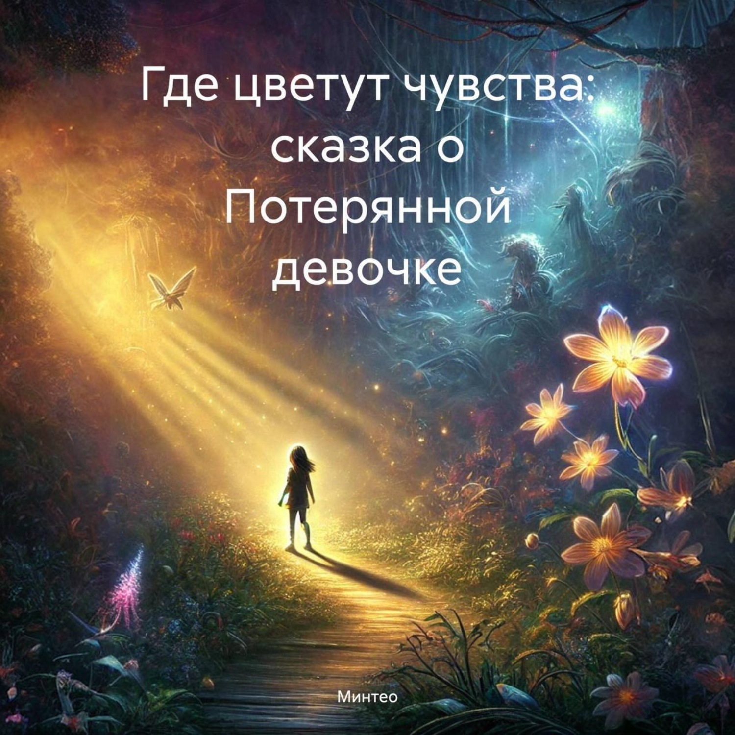 Обложка книги «Где цветут чувства: сказка о Потерянной девочке»