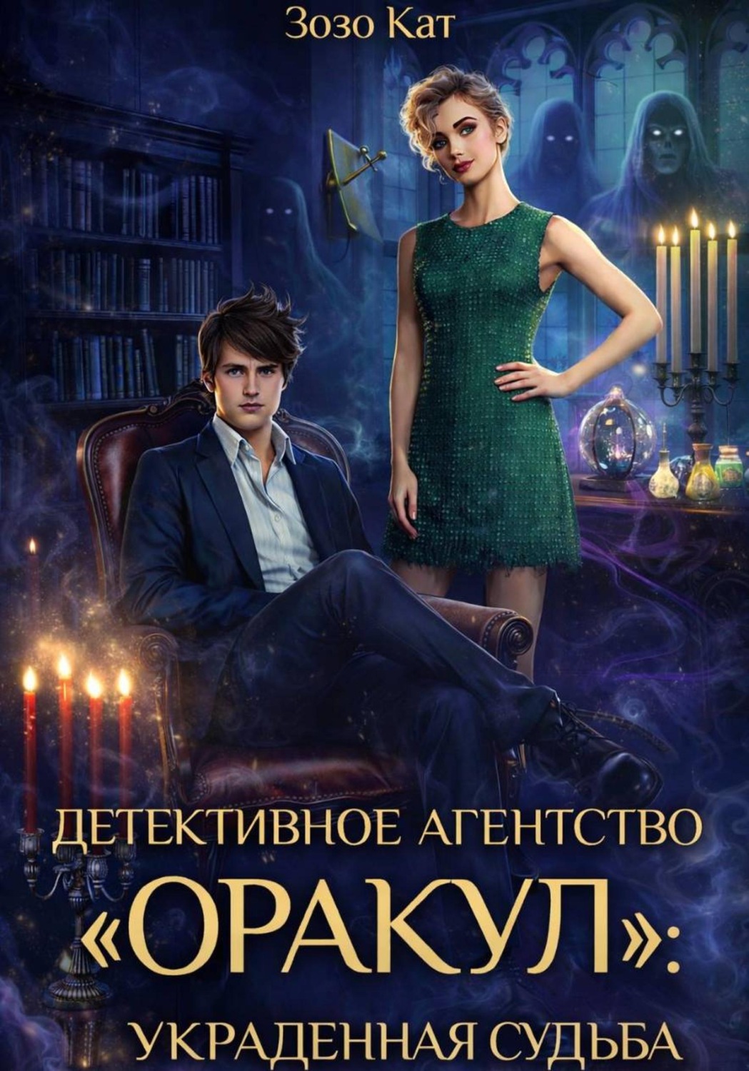 Обложка книги «Детективное Агентство «Оракул»: Украденная Судьба»
