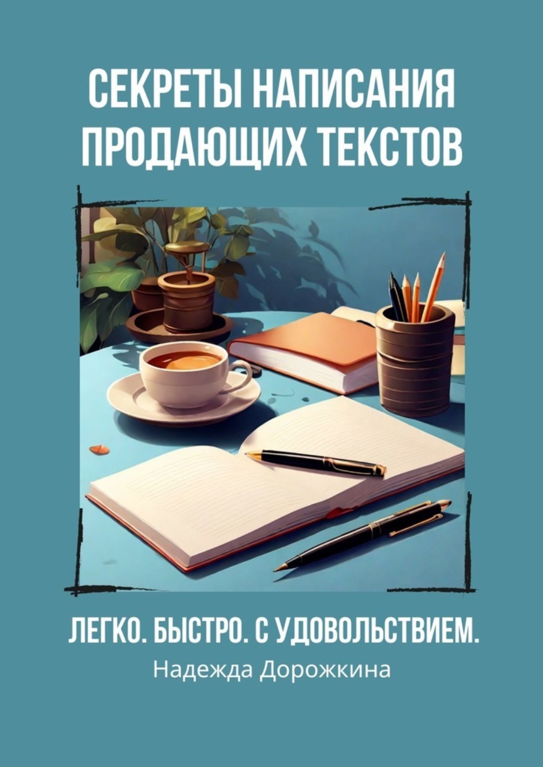 Обложка книги «Секреты написания продающих текстов. Легко, быстро, с удовольствием»