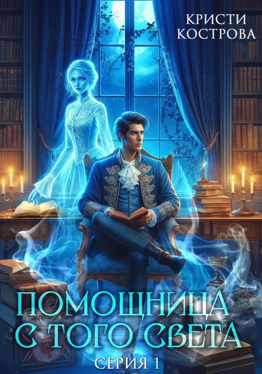 Обложка книги «Помощница с того света»