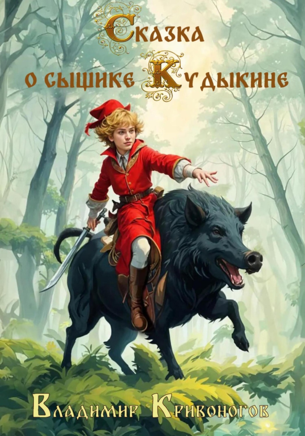 Обложка книги «Сказка о сыщике Кудыкине»