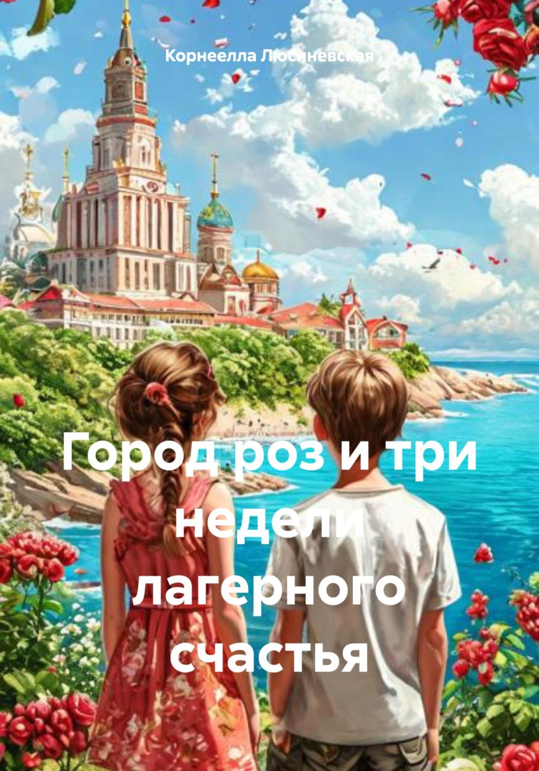 Обложка книги «Город роз и три недели лагерного счастья»