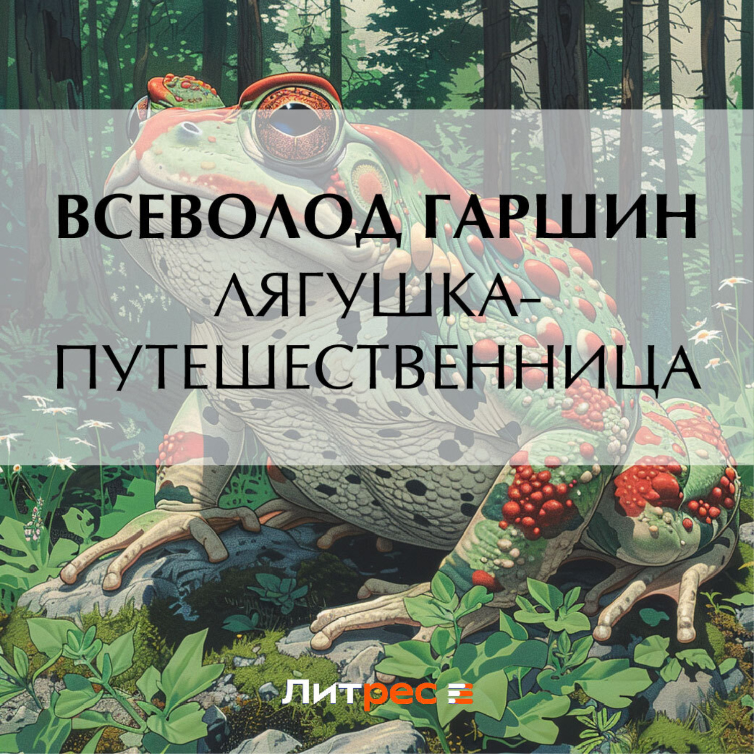Обложка книги «Лягушка-путешественница»